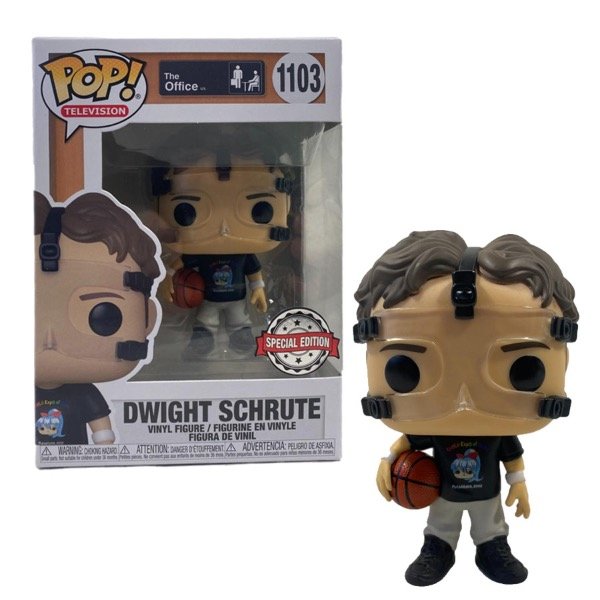 Funko POP! Dwight Schrute With Basketball The Office 1103 [Chalice